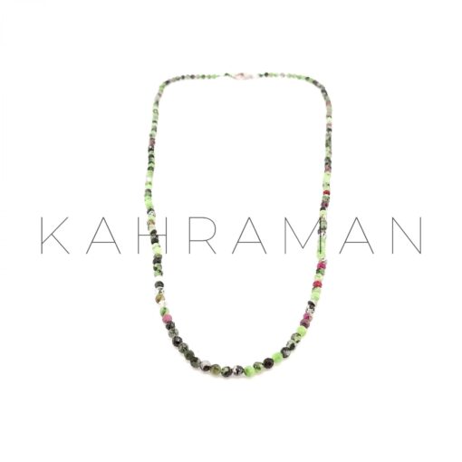 Natural Ruby Zoisite Necklace BC0005