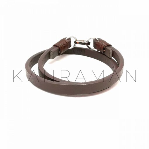 Leather Brown Strand Bracelet BB0045