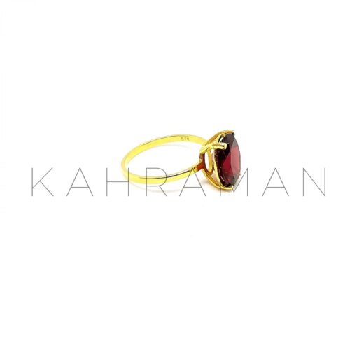 Gold Garnet Ring BA0060