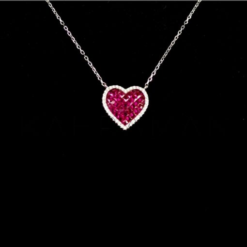 Silver Heart Necklace BC0060
