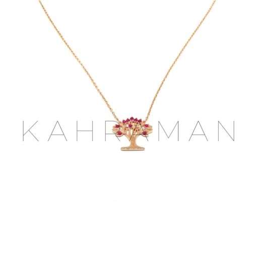Rose Gold-Plated Silver Necklace BC0115