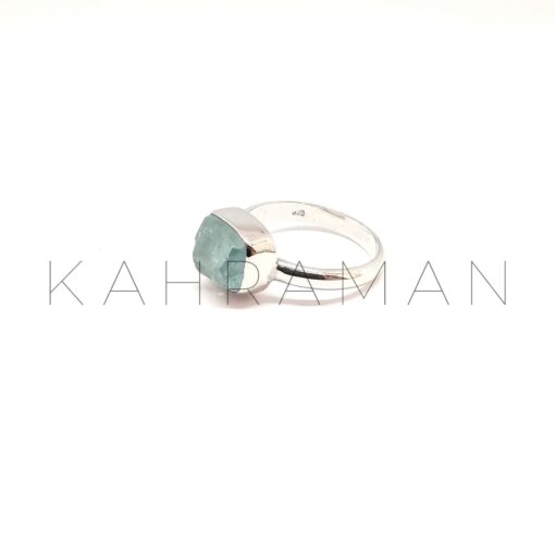 Silver Aquamarine Ring BA0181