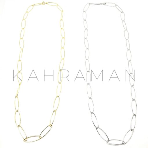 Silver Chain Necklace BC0142