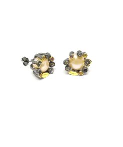 Silver Pearl Earrings BD0092
