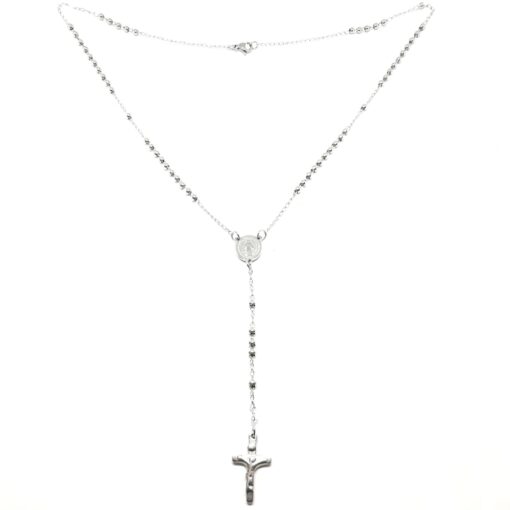 Female Stainless Steel Rosary BG0047
