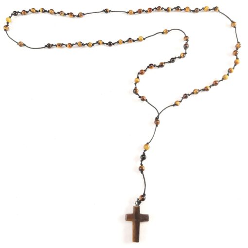 Rosary with Tiger's eye BG0048