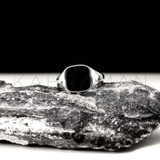 Ανδρικό δαχτυλίδι από ασήμι BA0222