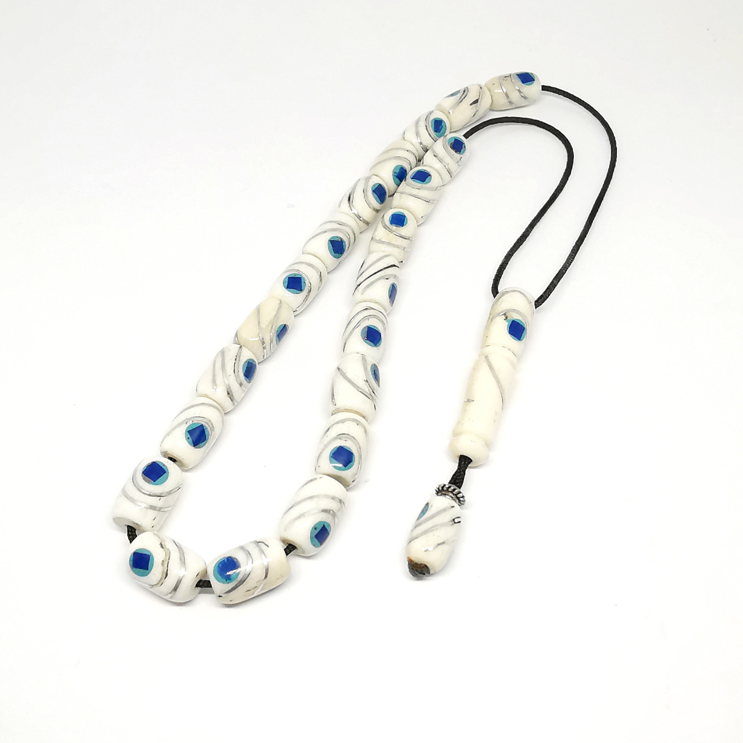 Carved Camel Bone Komboloi AE0064