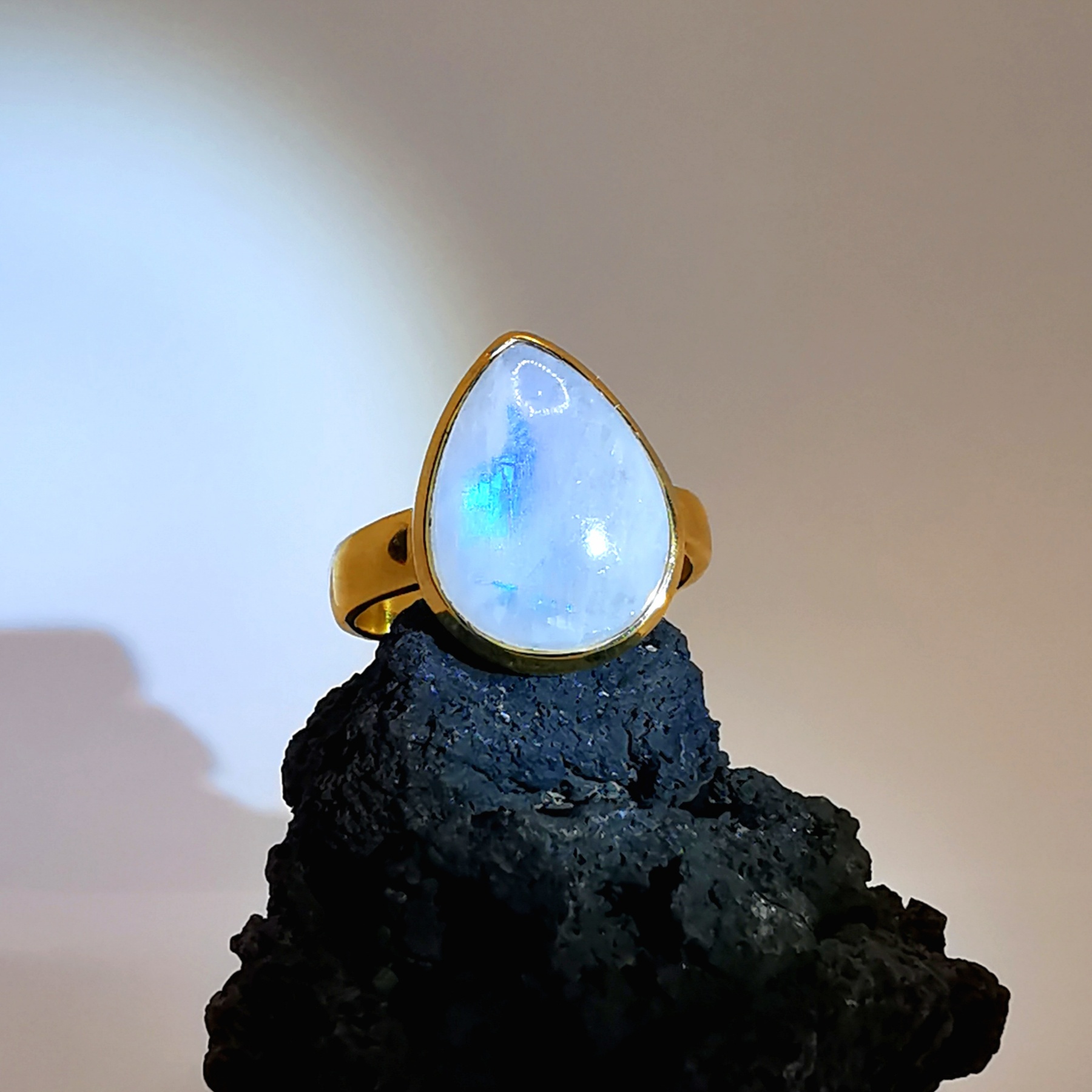 Natural Moonstone Ring BA0272