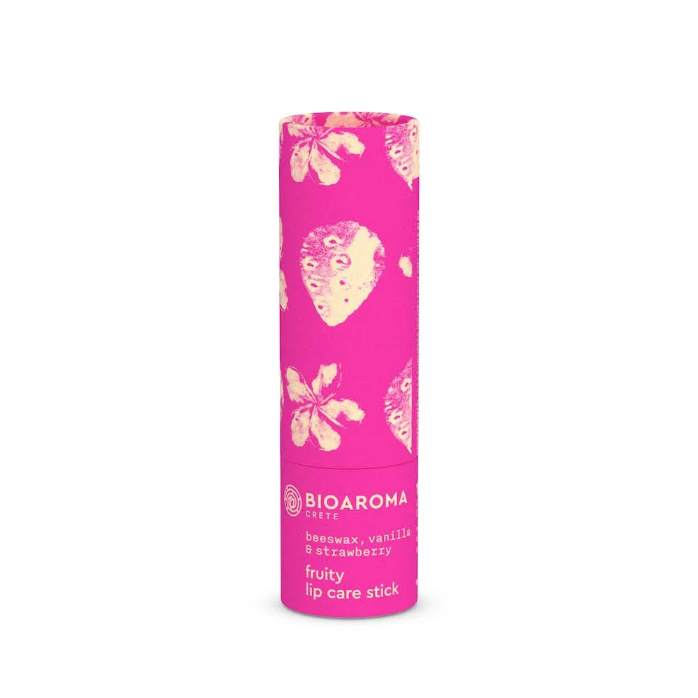 LIPSTICK Organic Lip Stick with Strawberry & Vanilla